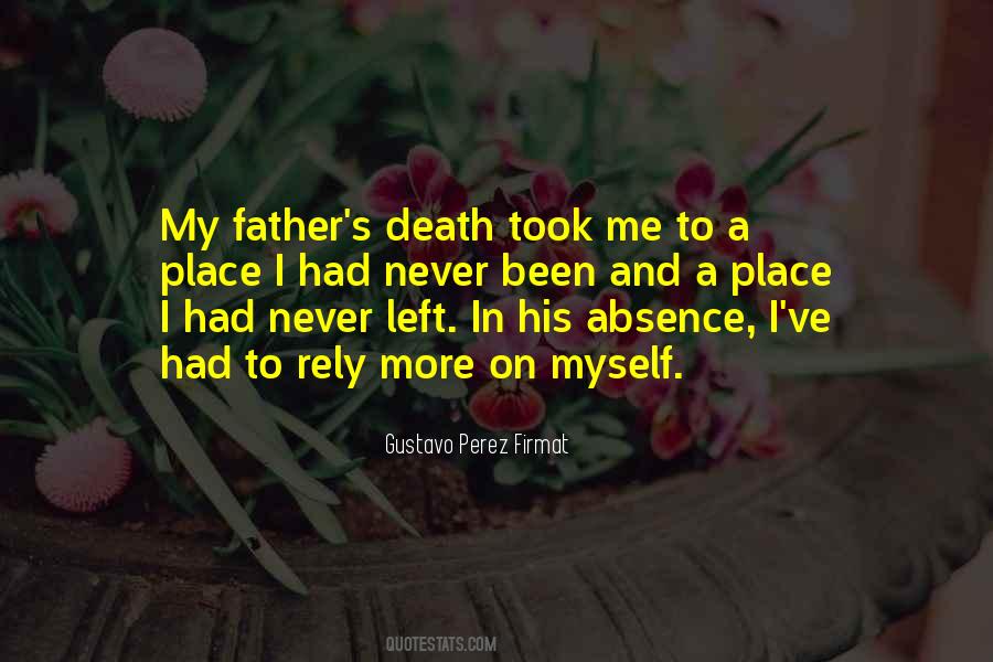 Quotes About A Father's Death #1797176