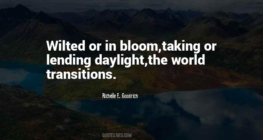Quotes About Transitions And Change #1640089