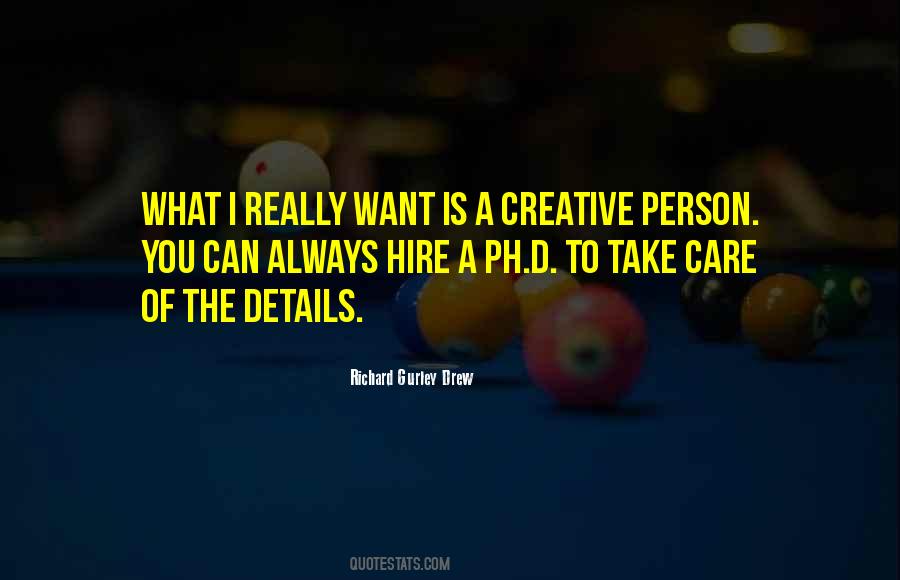 Quotes About A Creative Person #1299573