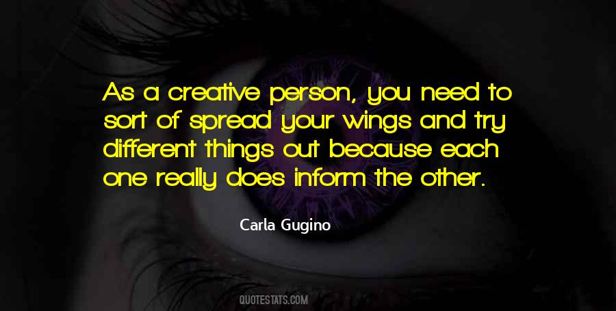 Quotes About A Creative Person #145157