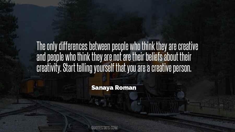 Quotes About A Creative Person #1597462