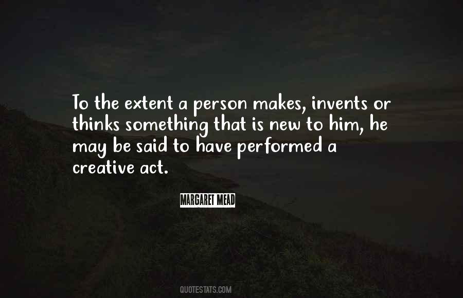 Quotes About A Creative Person #331118