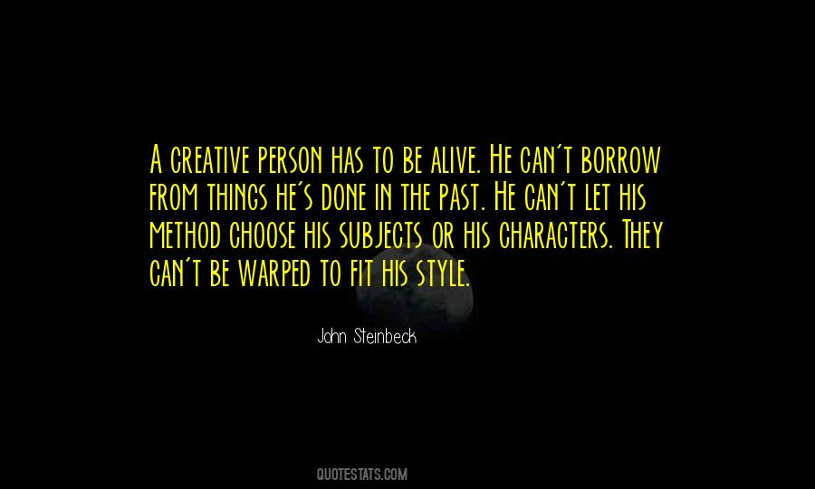 Quotes About A Creative Person #349335