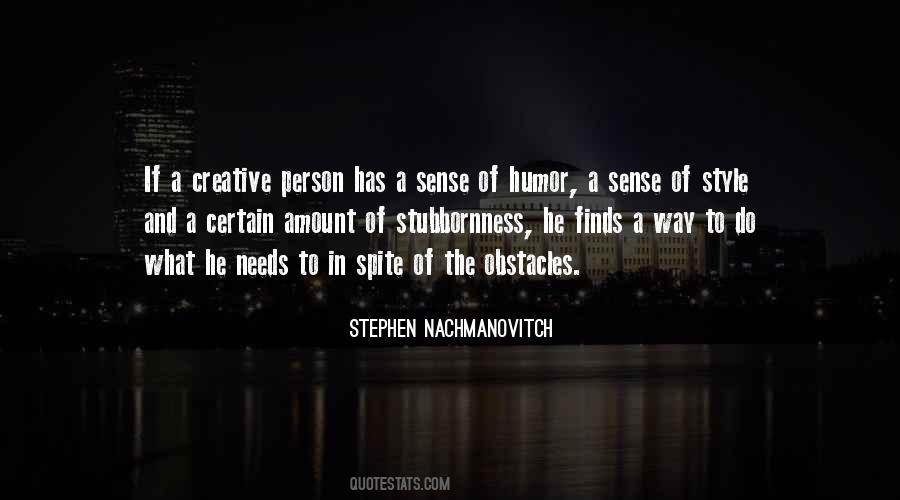 Quotes About A Creative Person #714738