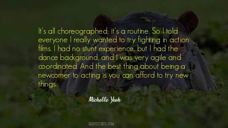 Choreographed Dance Quotes #488509