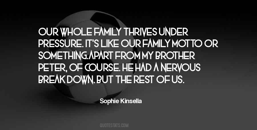 Quotes About Stress And Family #1277893