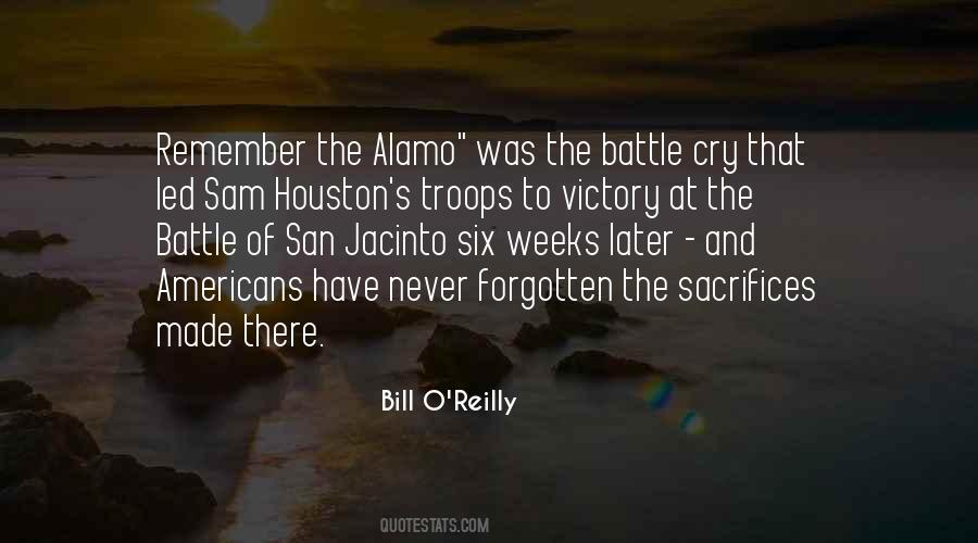 Quotes About The Alamo Battle #444699