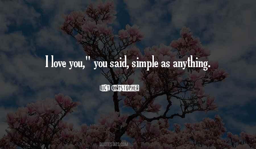 I Love You You Quotes #581088