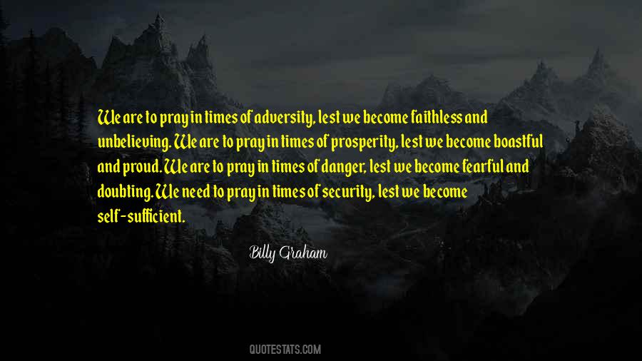 Quotes About Times Of Adversity #1225144