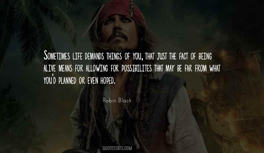 Quotes About Planned Life #130608