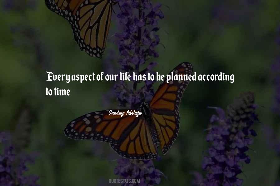 Quotes About Planned Life #970746