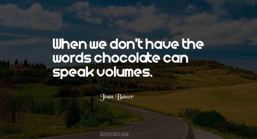 Quotes About The Words We Speak #165124