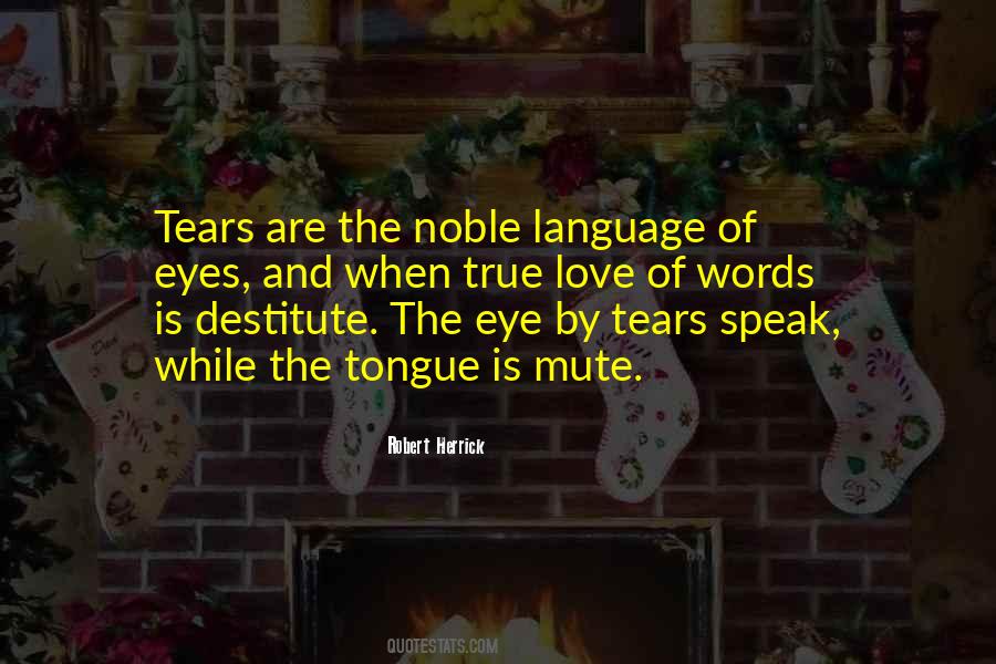 Quotes About The Words We Speak #28187