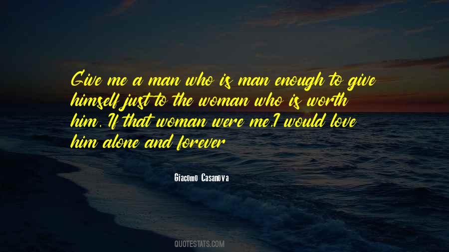 Quotes About A Woman's Worth #552935