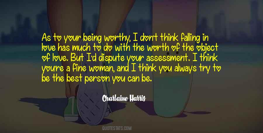 Quotes About A Woman's Worth #768253