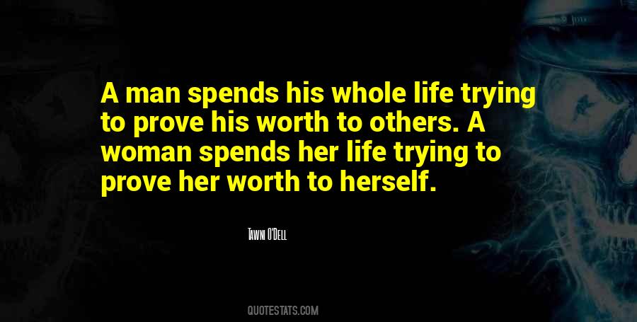 Quotes About A Woman's Worth #958131