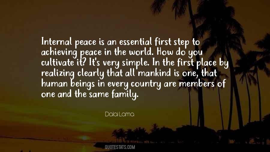 Family Peace Quotes #464260