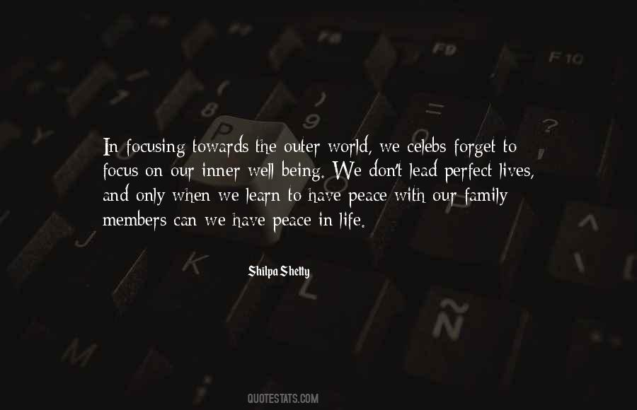 Family Peace Quotes #938732