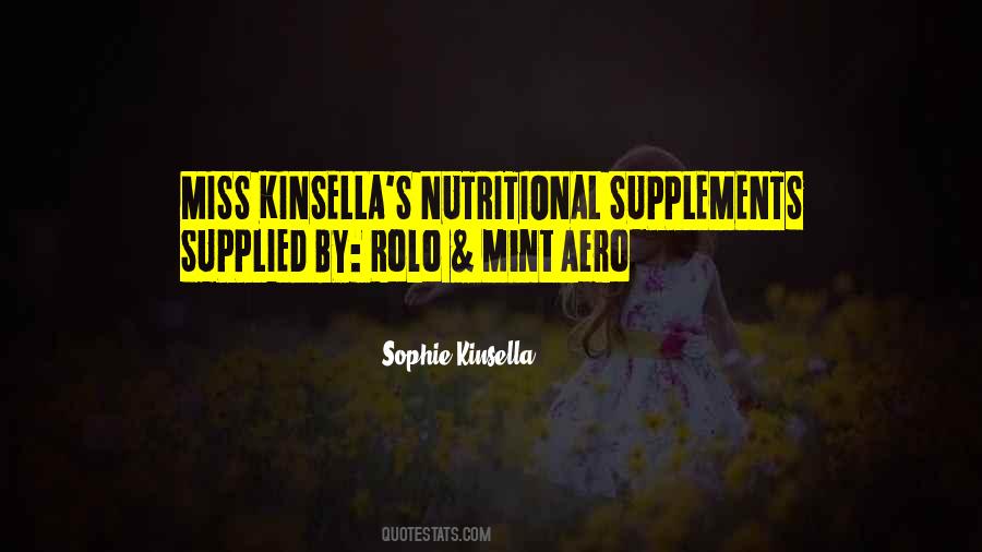 Quotes About Supplements #1677949