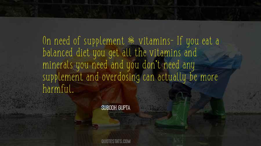 Quotes About Supplements #74471