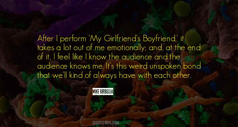 Quotes About Girlfriend And Boyfriend #1784587