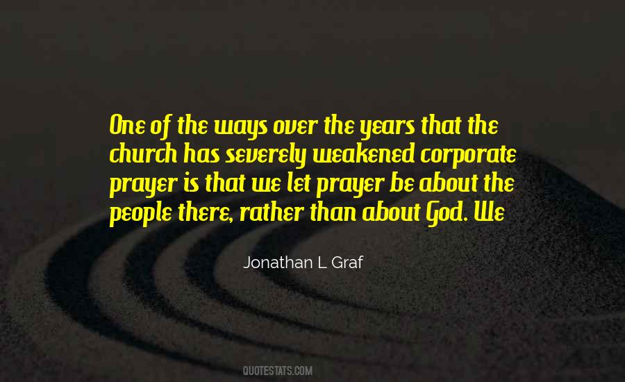 Quotes About Corporate Prayer #46852