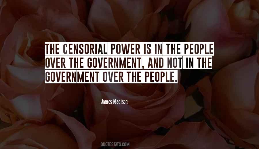 Government And Power Quotes #350437