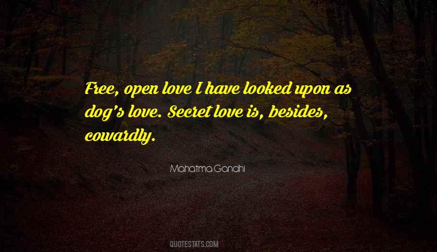 Love Secret Quotes #1543309