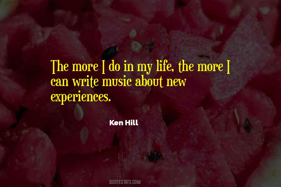 Quotes About New Experiences #100550