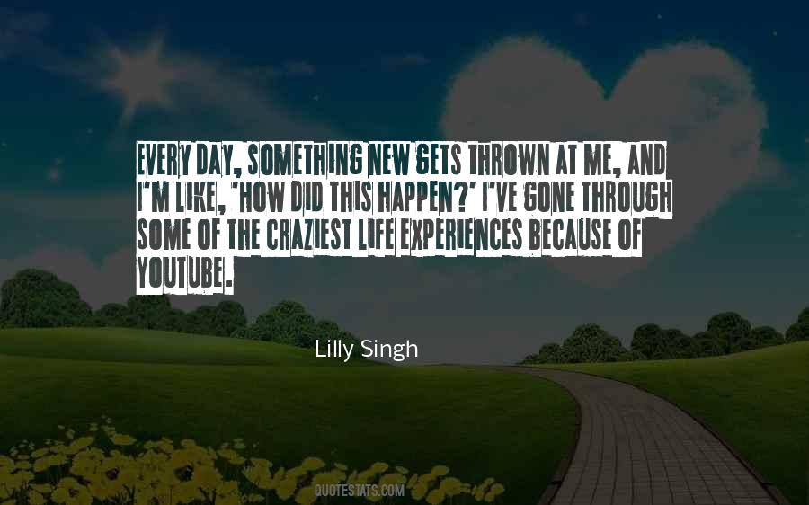 Quotes About New Experiences #8203