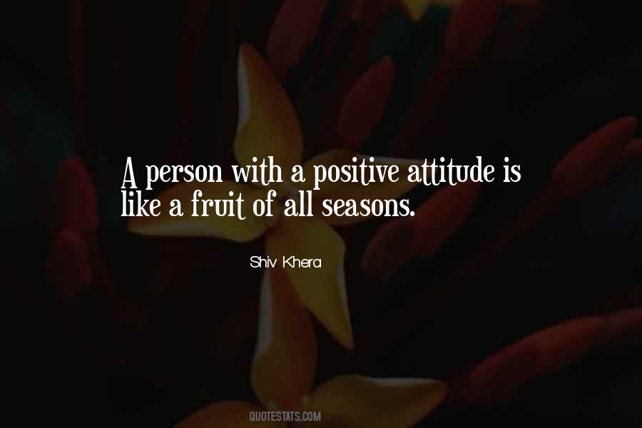 Quotes About A Positive Attitude #1102852