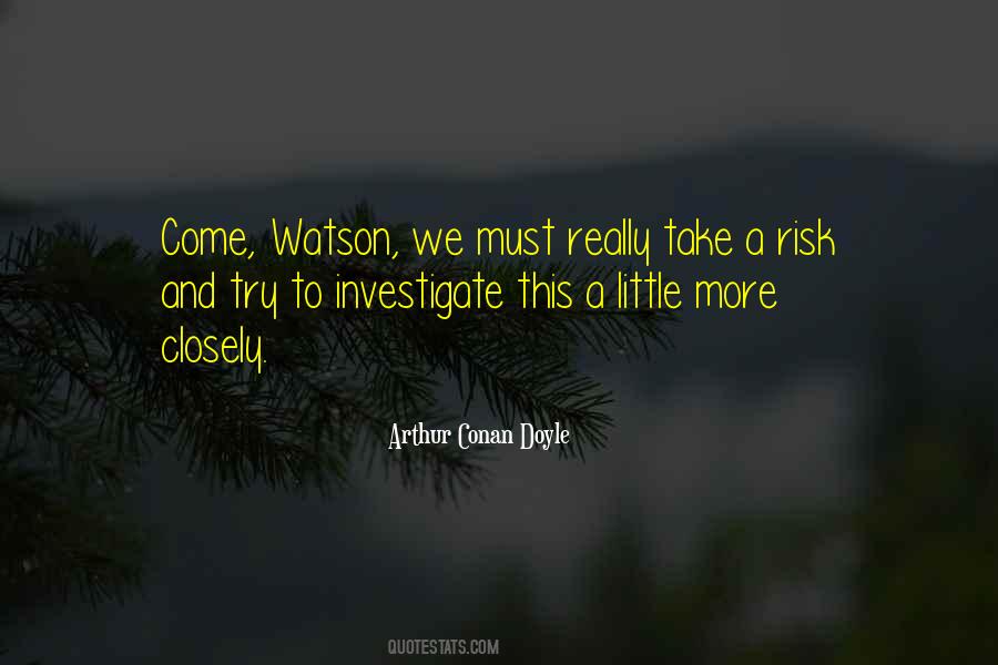 Quotes About Watson #1272484