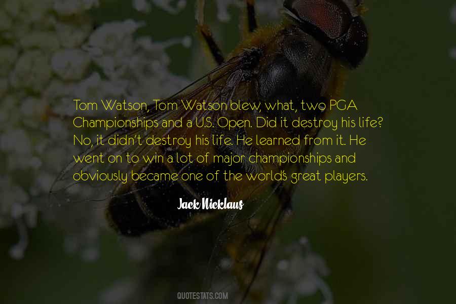 Quotes About Watson #1588960