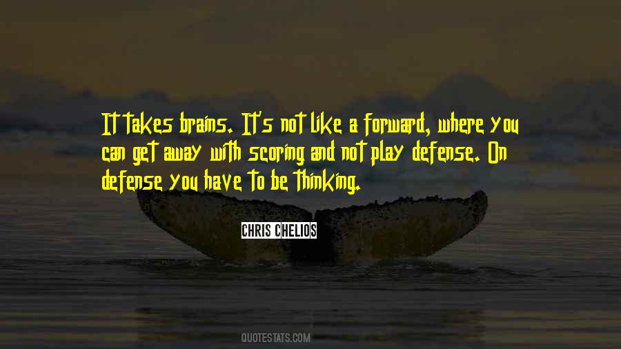 Quotes About Defense In Hockey #1650521