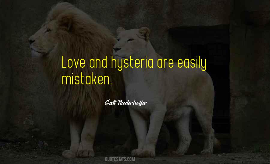 Love Mistaken Quotes #156661