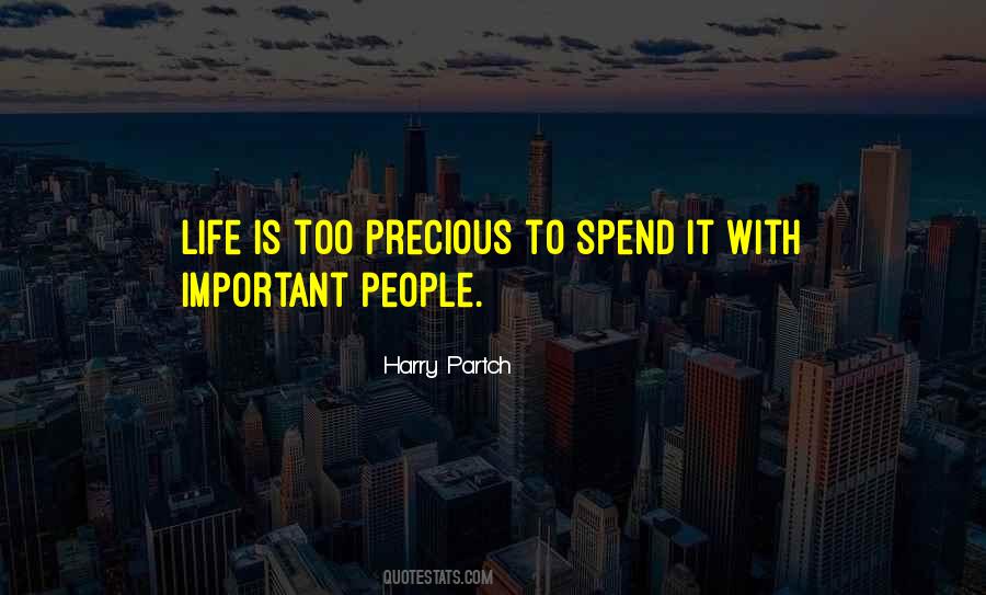 Quotes About Life Is Precious #114650