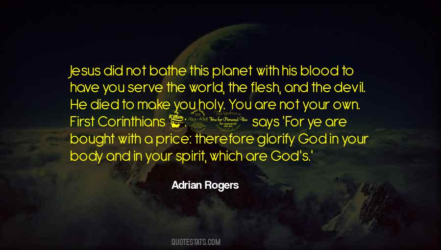 Body And Blood Of Jesus Quotes #1372894