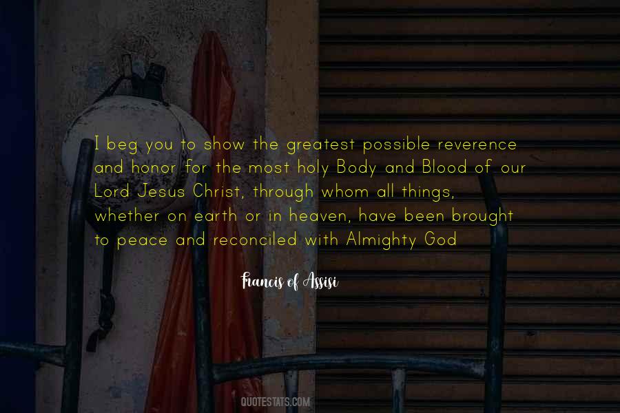 Body And Blood Of Jesus Quotes #1408548