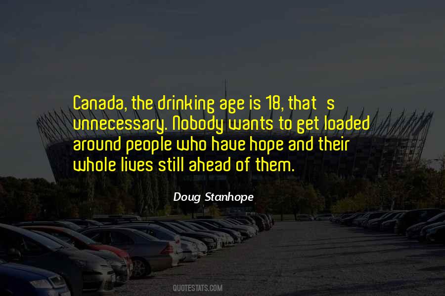 Quotes About Drinking Age #869240