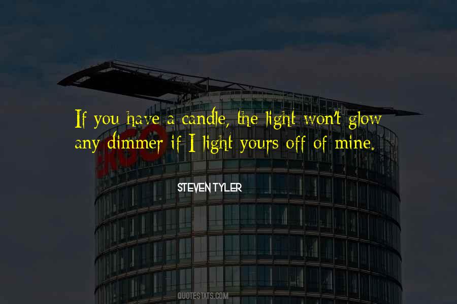 Quotes About The Light Of A Candle #169130