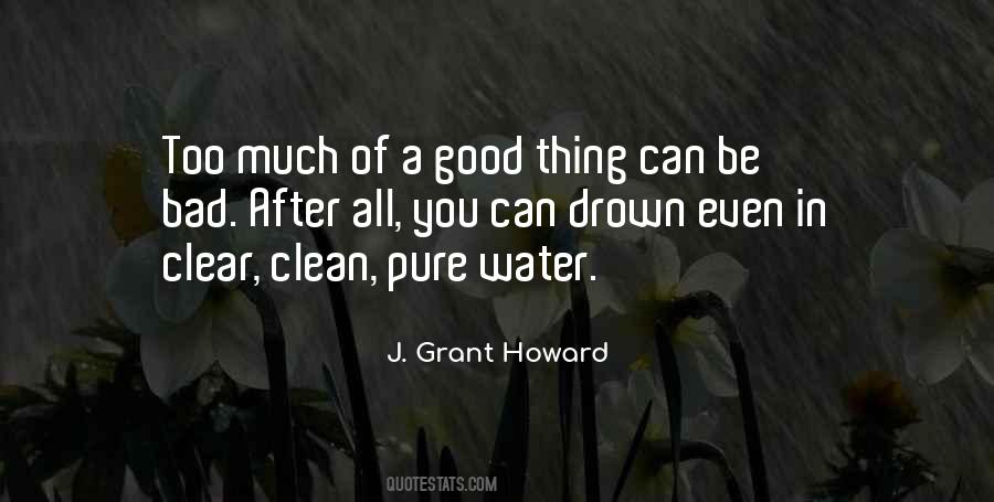 Quotes About Good Water #458044
