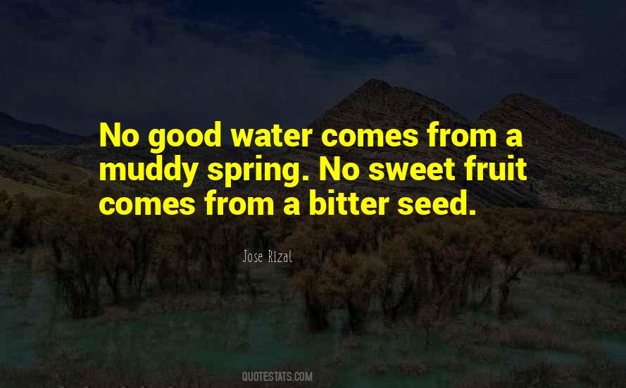 Quotes About Good Water #659379