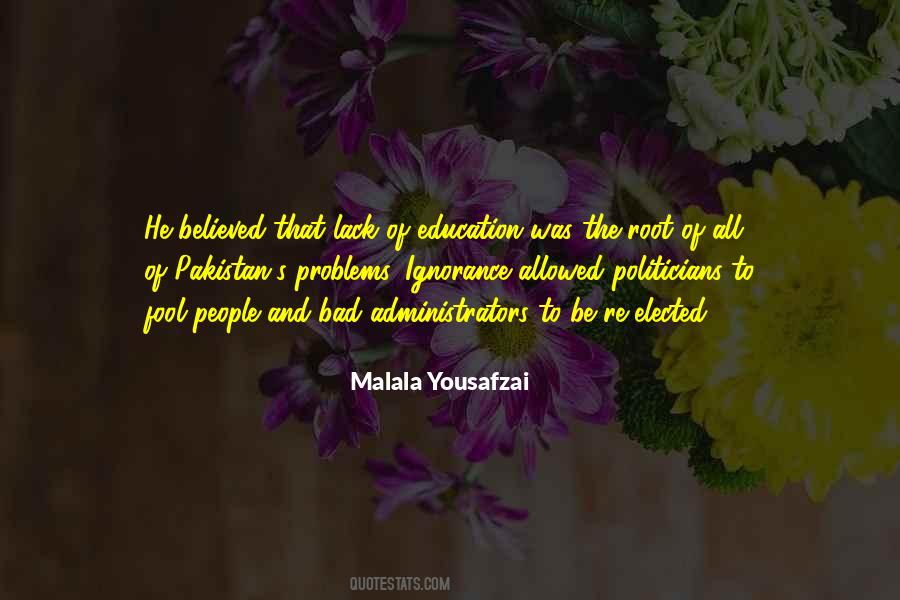 Quotes About Education Problems #491658