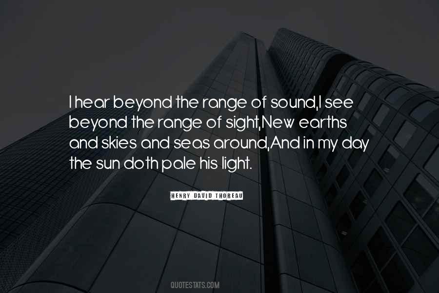 Sight Beyond Sight Quotes #218915