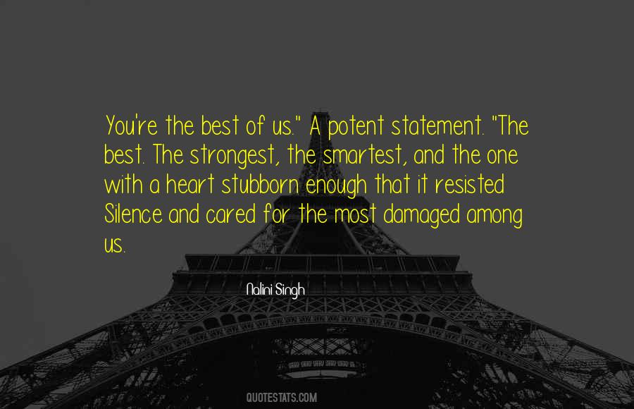 Silence Of The Heart Quotes #401593