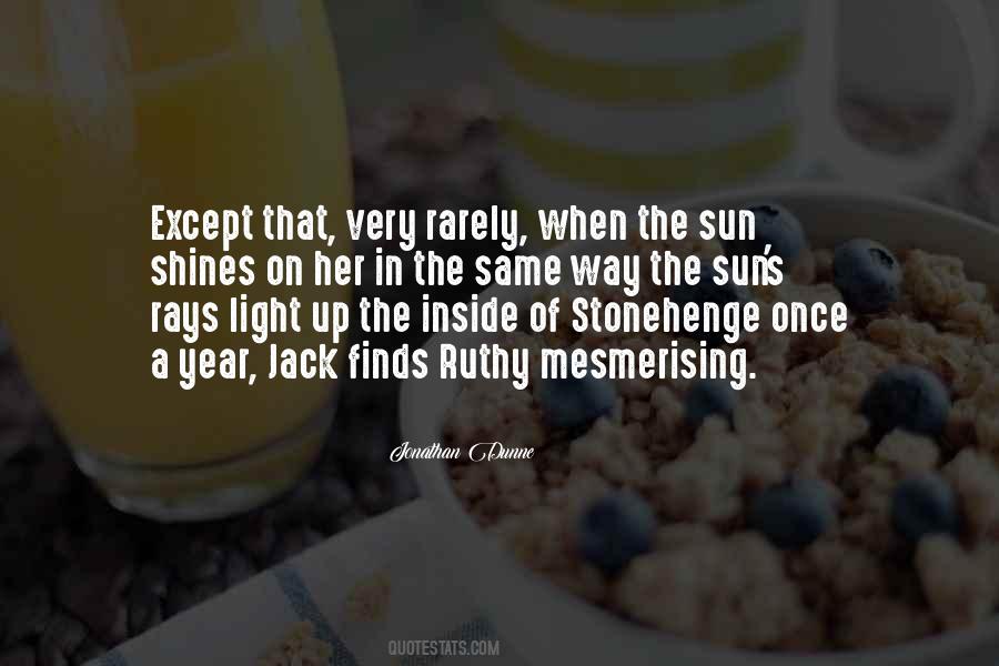 Quotes About Rays Of Sun #988542