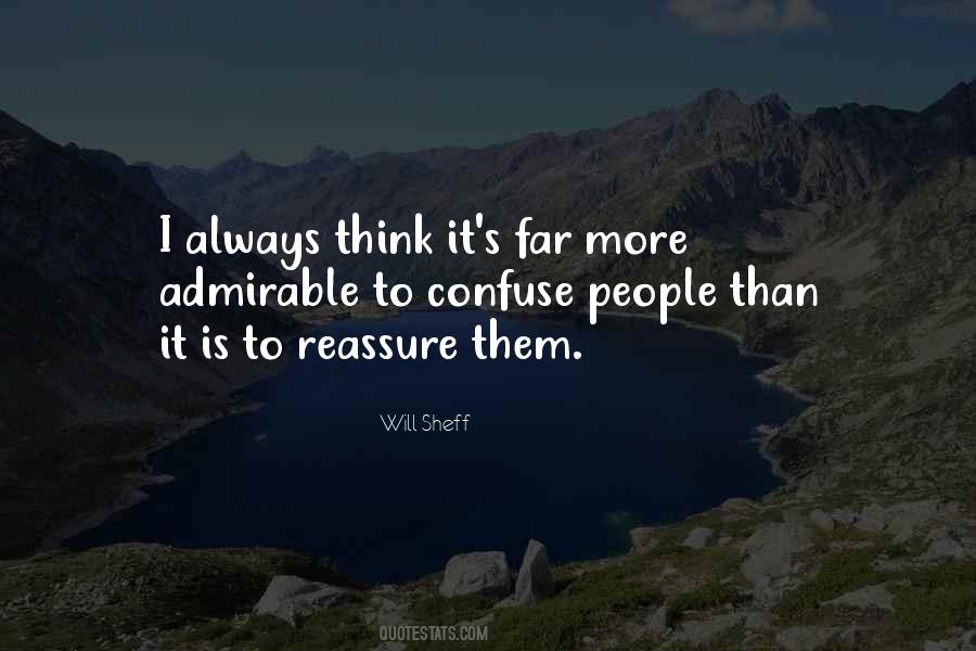 Admirable People Quotes #332177