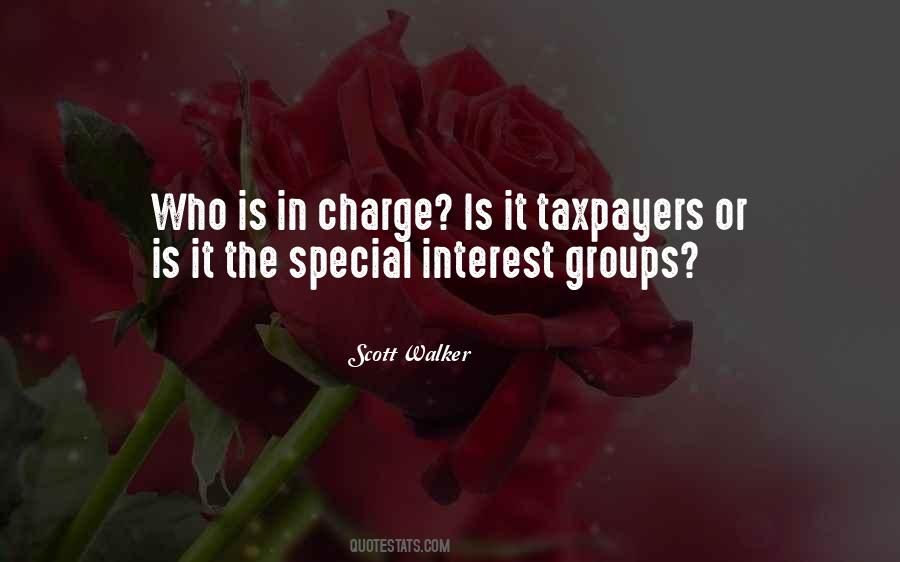 Quotes About Special Interest Groups #669233