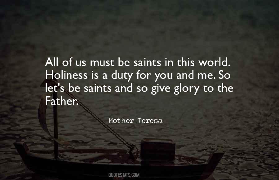 Quotes About Saints #1197251
