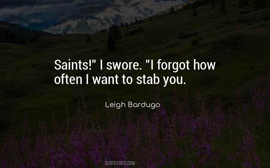 Quotes About Saints #1265255